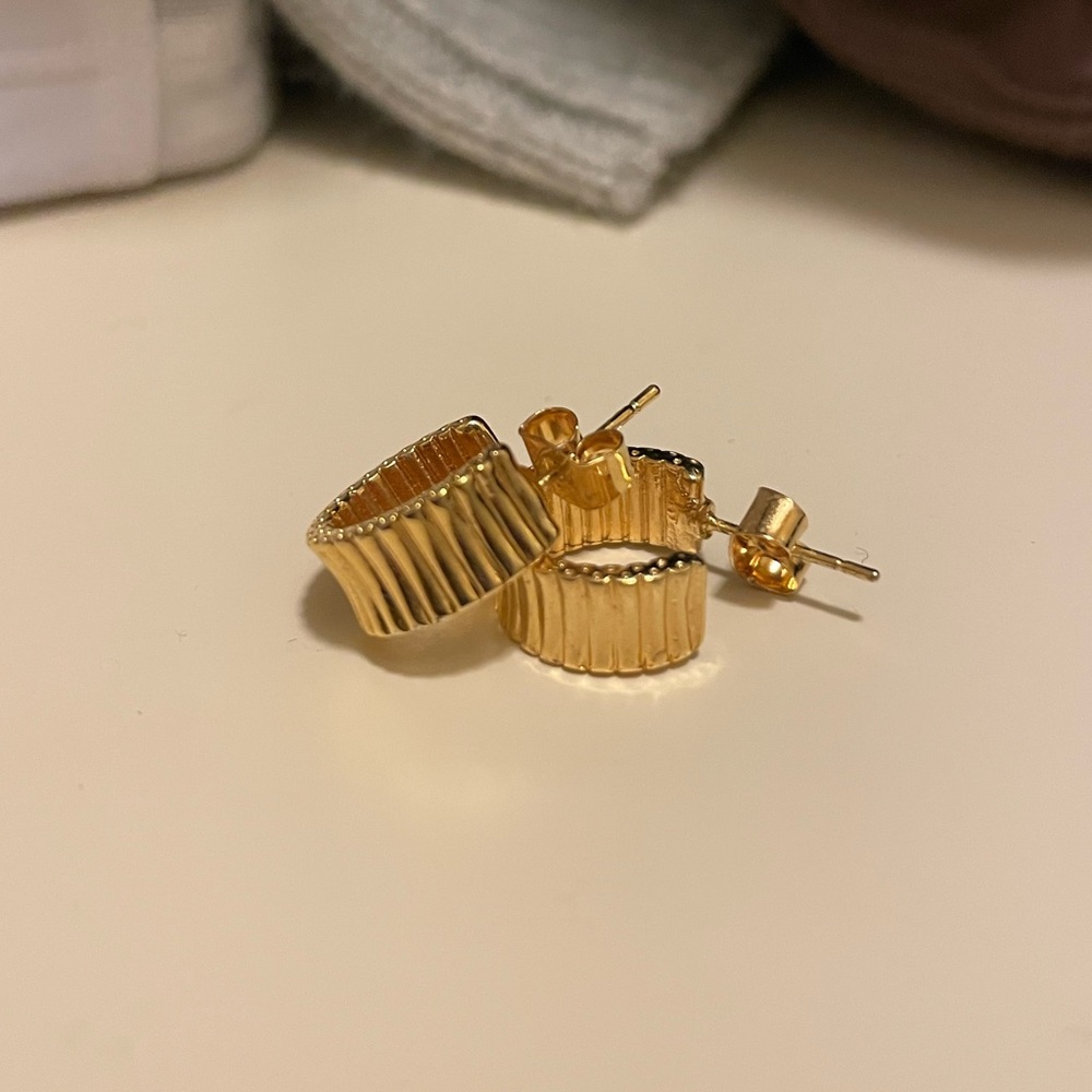 Boutique Gold Hoops